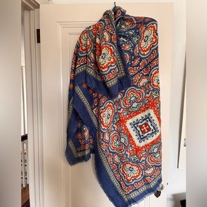 European blanket scarf wrap